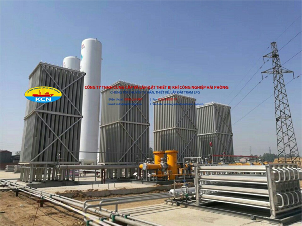 LẮP ĐẶT TRẠM CHỨA NI TƠ LỎNG